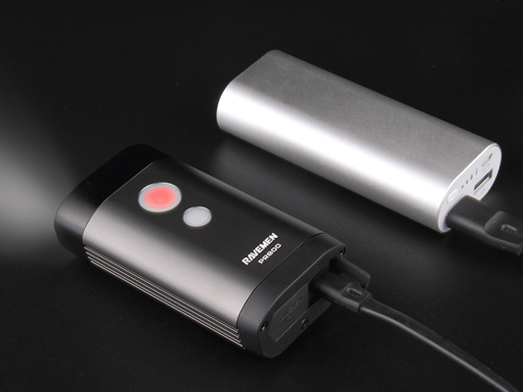 RAVEMEN PR800 bike light, runtime extension